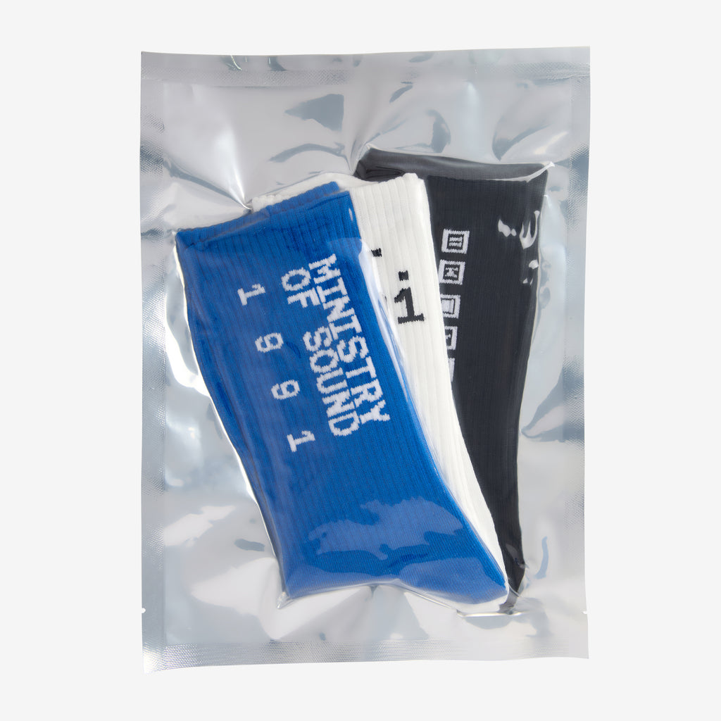 Established Socks 3 Pack Multi