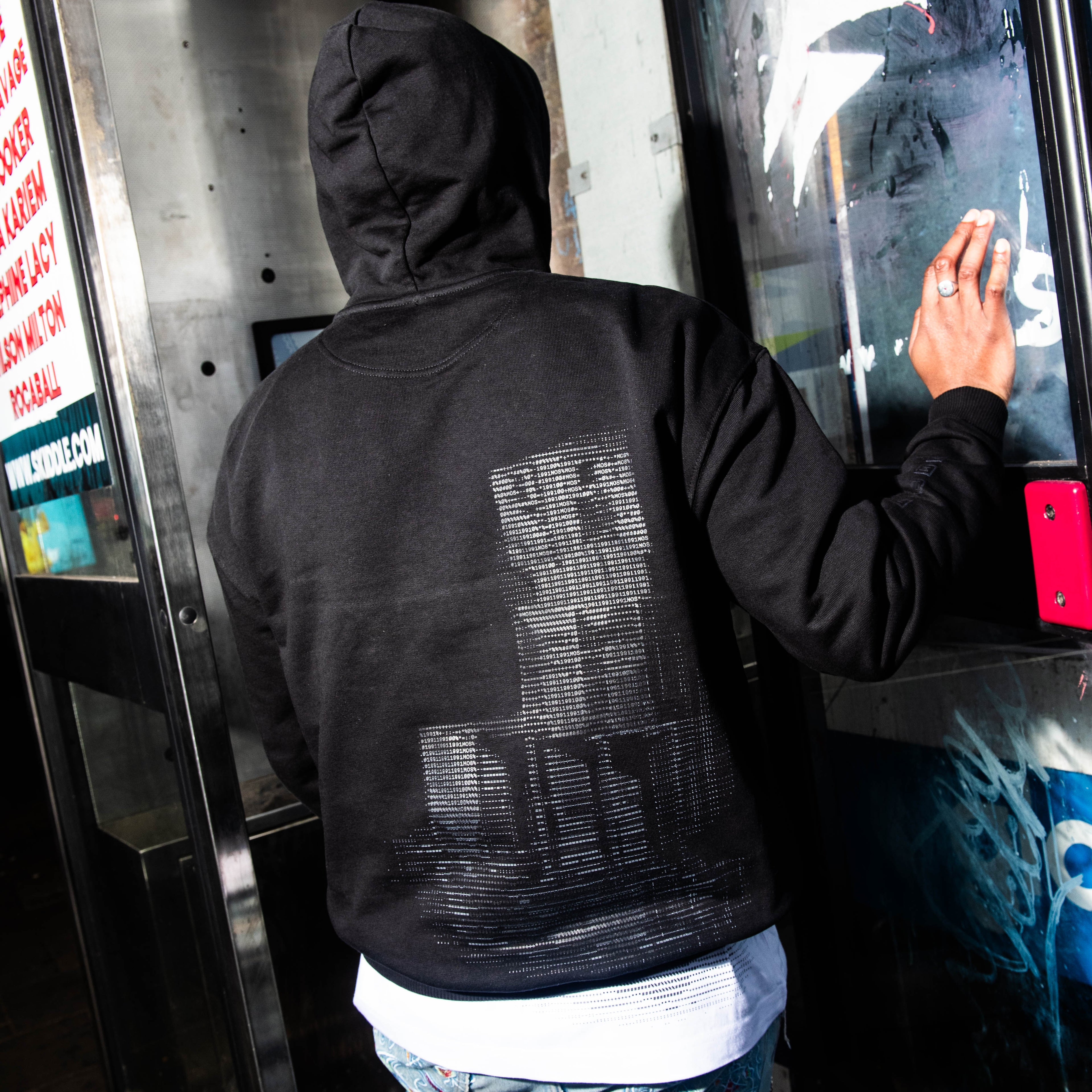 Speaker Hoodie Black